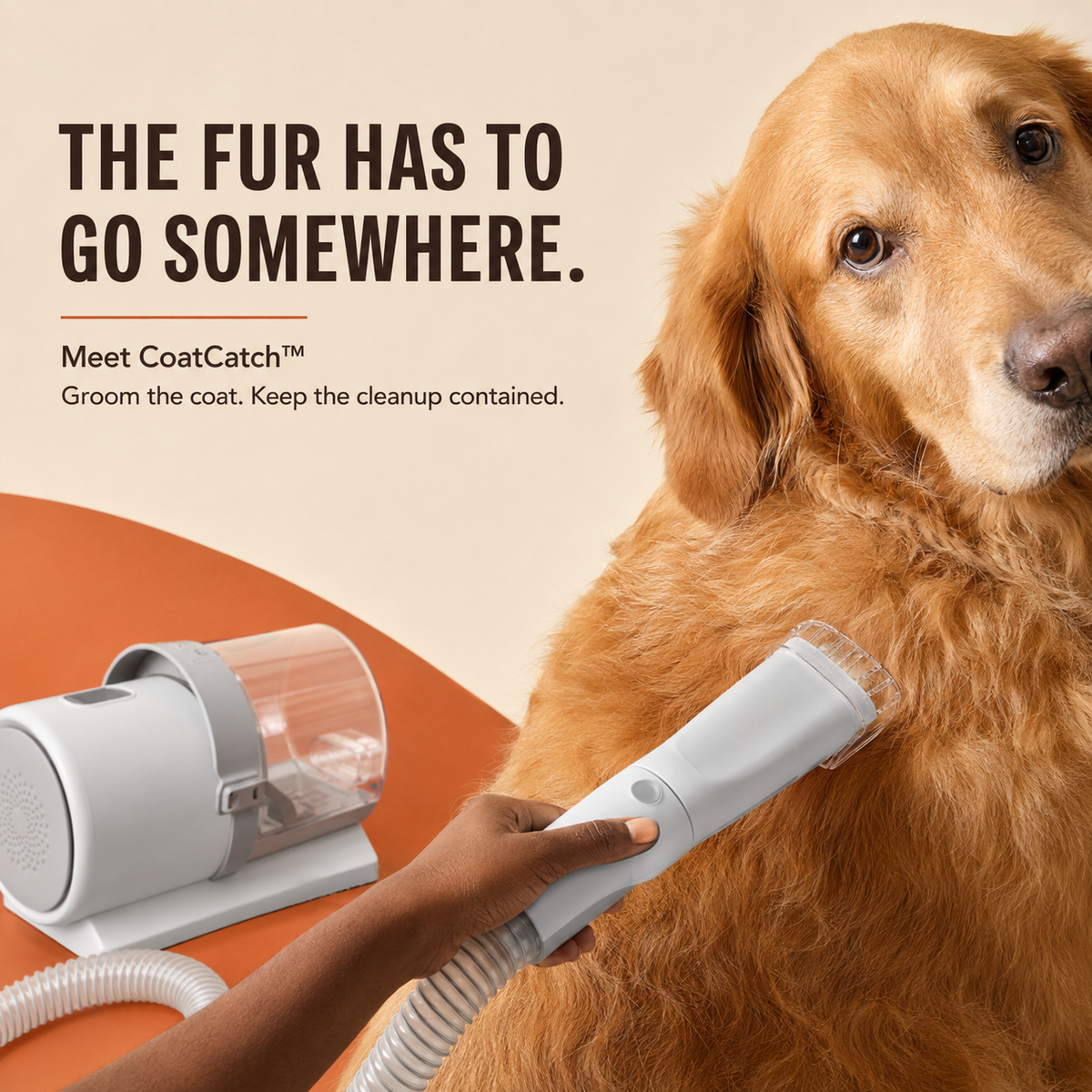 PUMIII CoatCatch™ Grooming Vacuum System