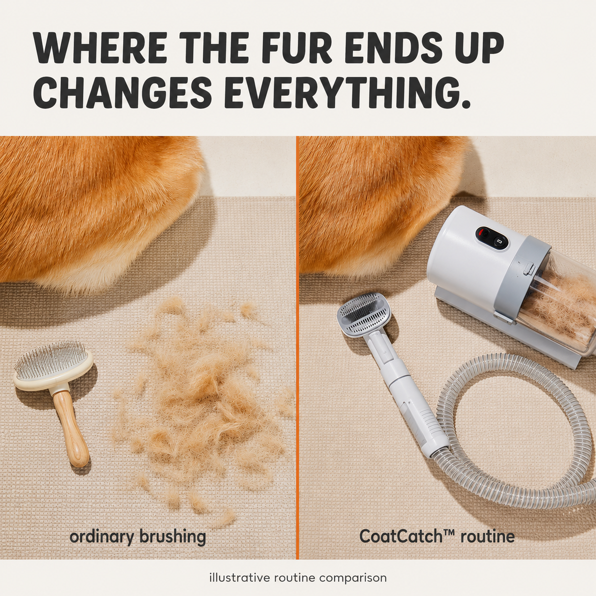 PUMIII CoatCatch™ Grooming Vacuum System