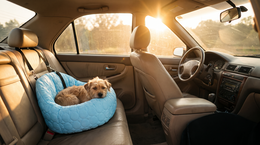 PUMIII ChillNest™ Cooling Travel Seat & Bed — Keep Them Cool & Safe on Every Ride