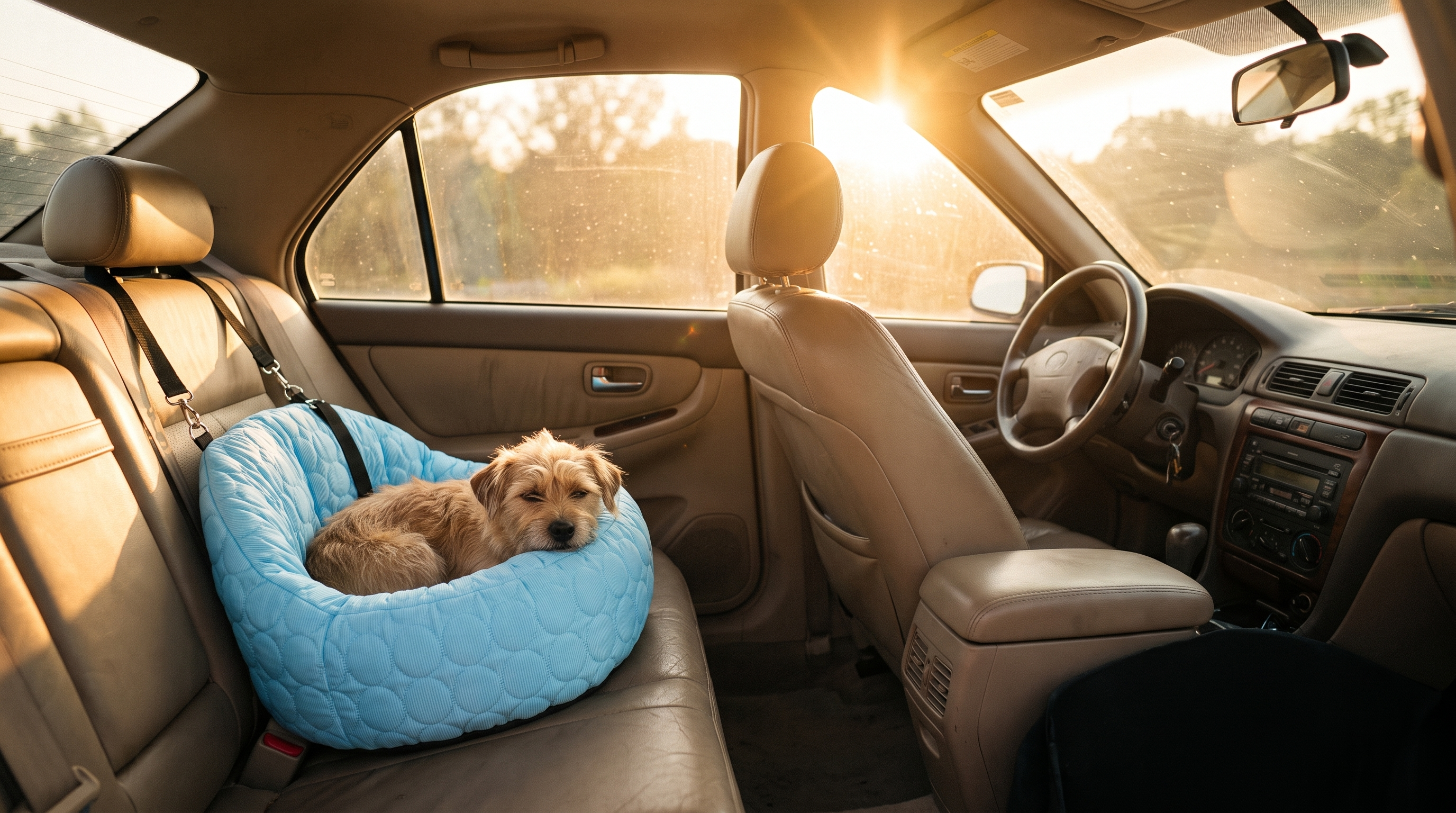 PUMIII ChillNest™ Cooling Travel Seat & Bed — Keep Them Cool & Safe on Every Ride