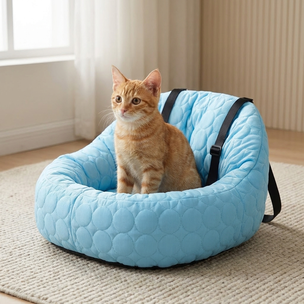 PUMIII ChillNest™ Cooling Travel Seat & Bed — Keep Them Cool & Safe on Every Ride