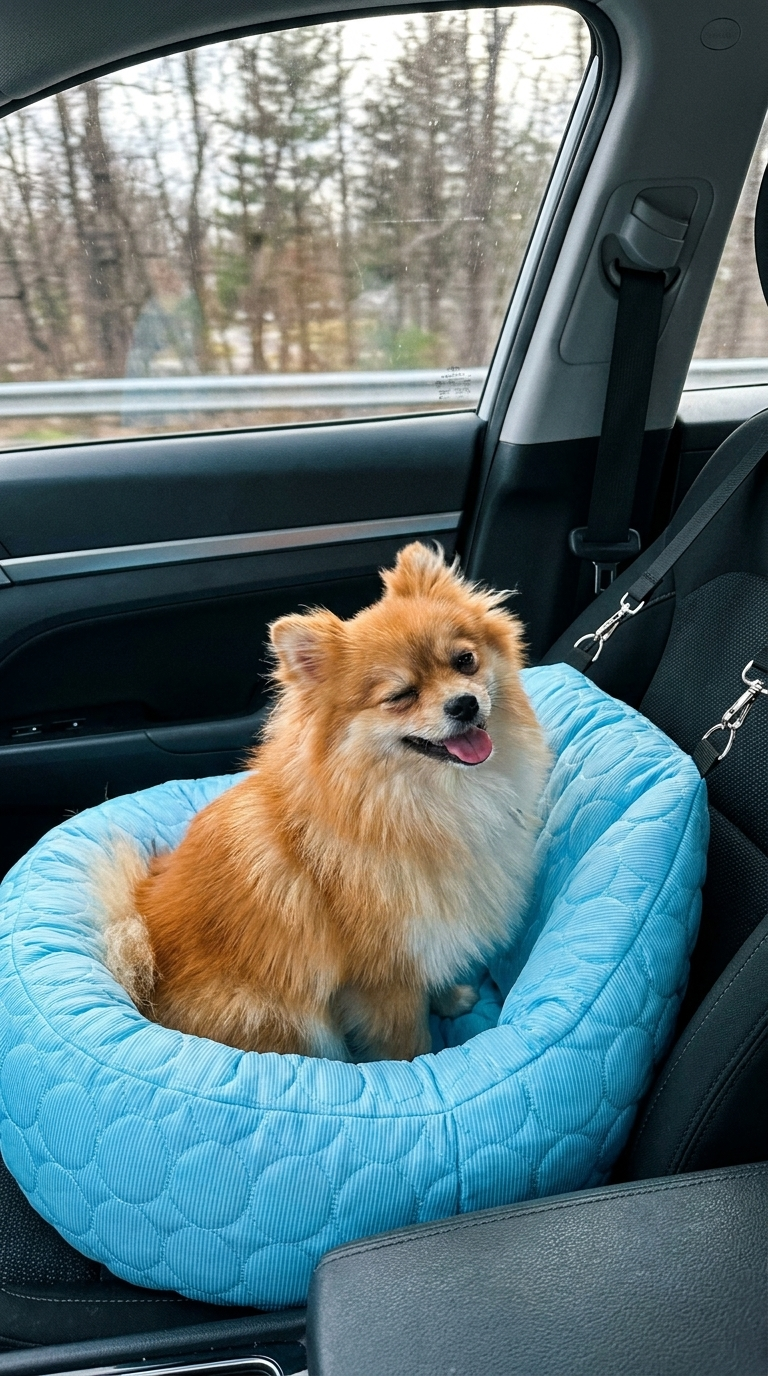 PUMIII ChillNest™ Cooling Travel Seat & Bed — Keep Them Cool & Safe on Every Ride