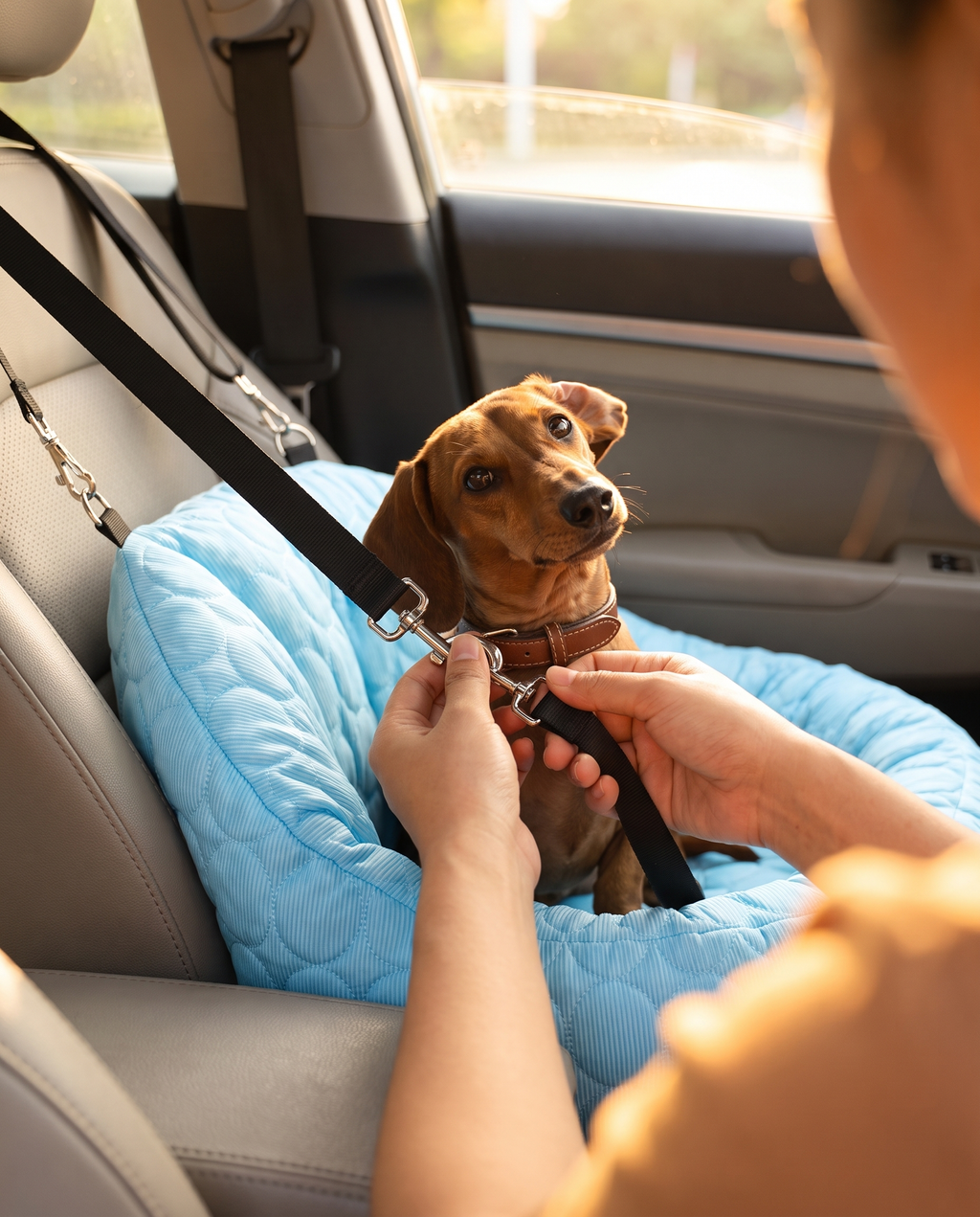 PUMIII ChillNest™ Cooling Travel Seat & Bed — Keep Them Cool & Safe on Every Ride