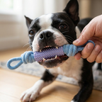 PUMIII LoopJoy Dual-Texture Dog Tug Toy