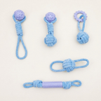 PUMIII LoopJoy Dual-Texture Dog Tug Toy