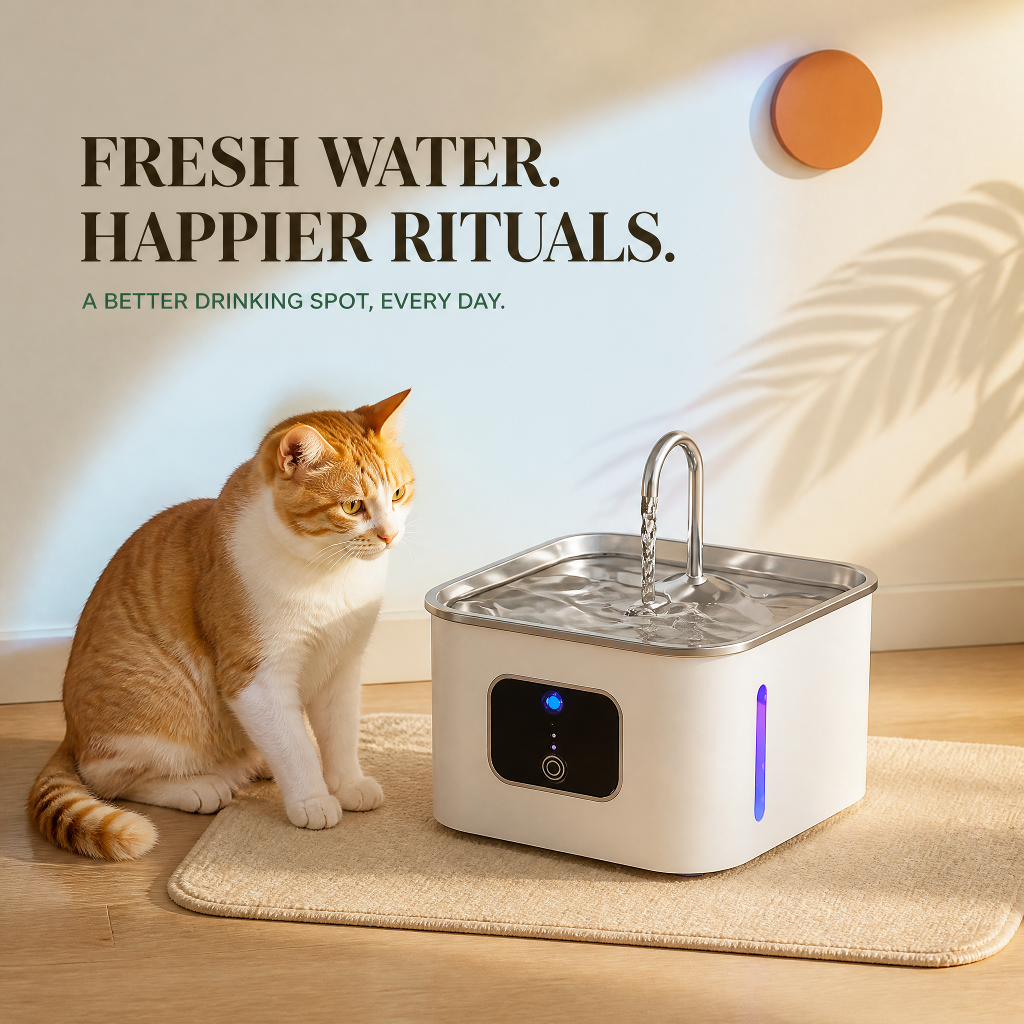 PUMIII RoamSip Cordless Cat Water Fountain